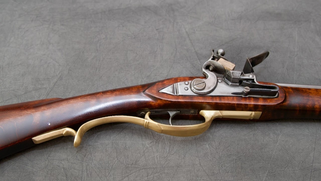 History Re-created: Flintlock Longrifle - Eastern PA style 50 Cal ...