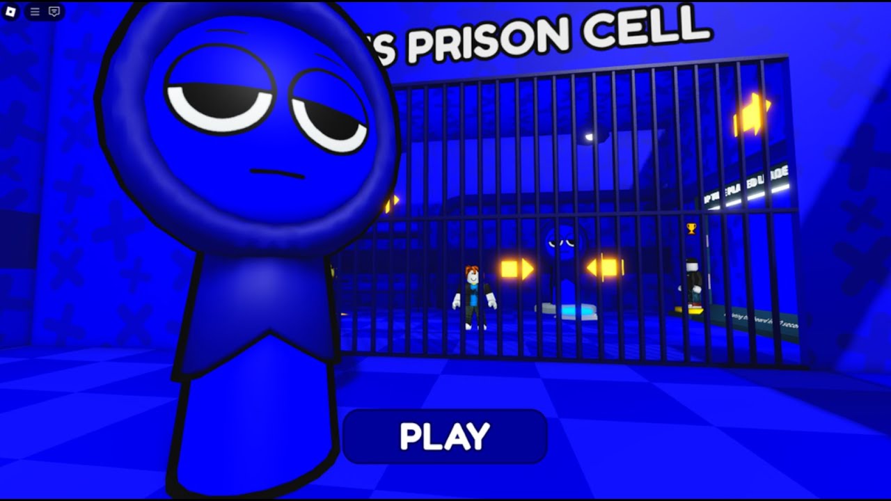 BLUE SPLUNKI'S PRISON RUN! - EASY OBBY CHELLENGE! - YouTube