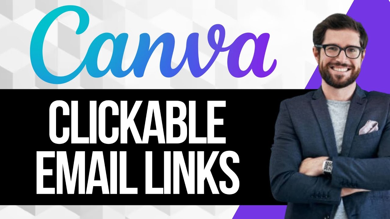 How to Create Clickable Email Links in Canva - YouTube