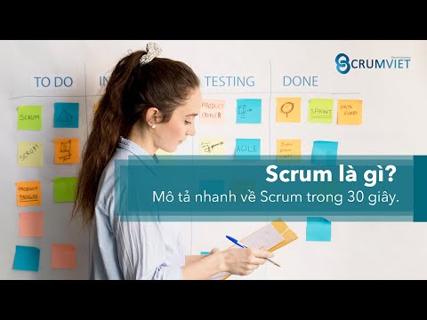 Video: Scrum là một phương pháp luận hay một khuôn khổ?