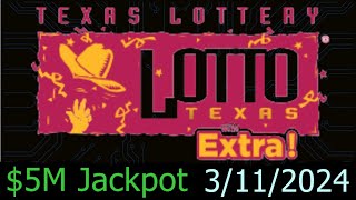Lotto Texas Winning Numbers 11 March 2024. Today TX Lotto Drawing Results Monday 3/11/2024 screenshot 5