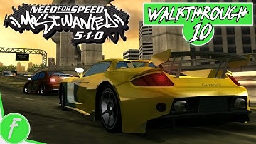 Need For Speed Most Wanted 5-1-0 FULL WALKTHROUGH Gameplay HD (PSP) | NO COMMENTARY | PART 10