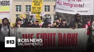 Hundreds participate in Sacramento's "We Fight Back" rally