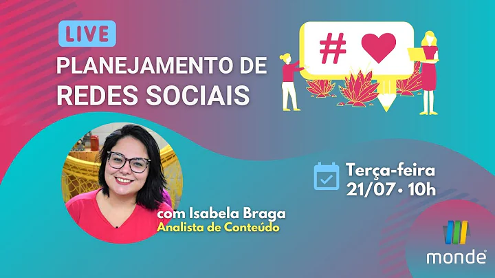 Planejamento de redes sociais | Live com Isabela B...