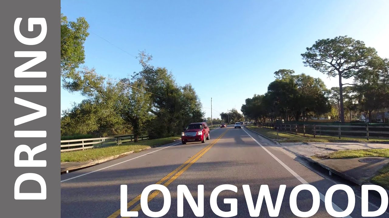 Driving around Longwood, FL from Markham Woods Rd to SR434 via