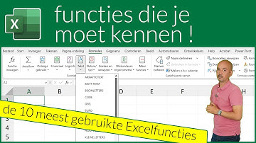 Deze Excelfuncties moet je kennen!