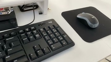 Logitech MK295 Wireless Mouse & Keyboard Combo Review, Super easy to connect to the computer
