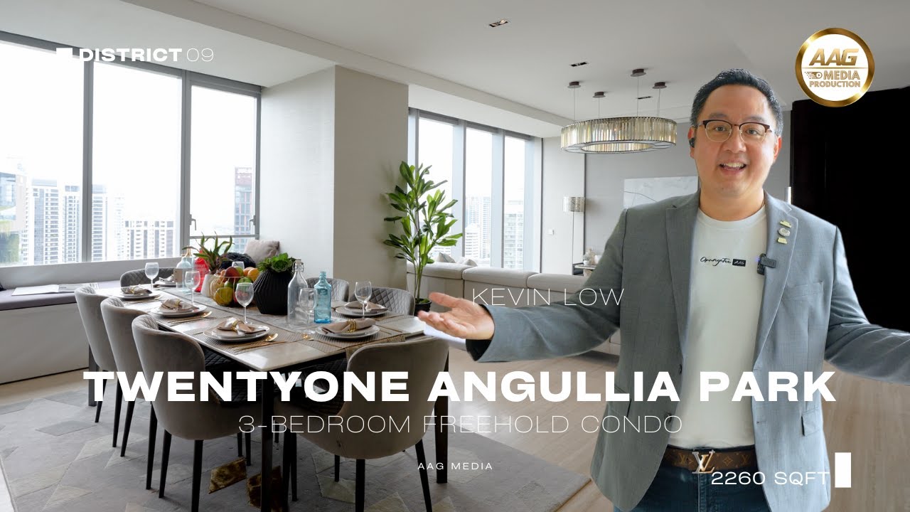 Singapore Condo Property Home Tour | TwentyOne Angullia Park | 3 Bedroom 2260 Sqft By Kevin Low
