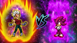 BABY VEGETA VS ULTRA EGO SHADOW IN JUMP FORCE MUGEN