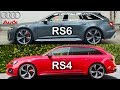 2020 Audi RS6 Avant vs Audi RS4 Avant, RS4 vs RS6 - visual compare