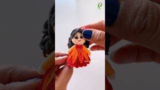 3D Paper Doll on Old Pencil 😱🪆 #shorts