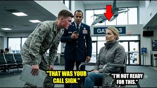 Information A Trainee Rushed Her Wheelchair Through The Gate — Then Froze At Her Call Sign On The Radio News