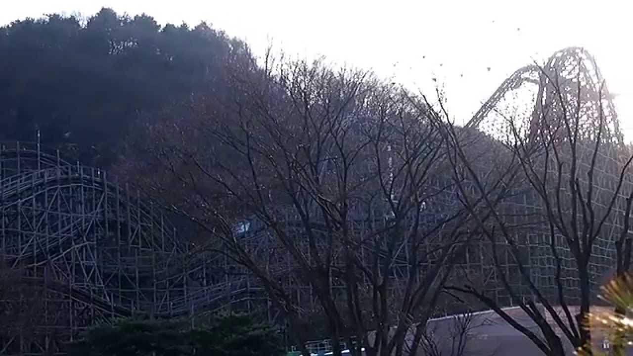 เที่ยวเกาหลี รถไฟเหาะ T-Express Everland - YouTube