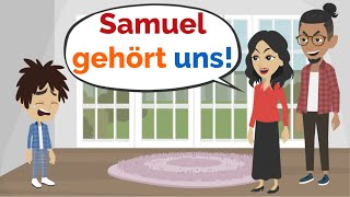 Deutsch lernen | Samuel gehört uns! | Wortschatz und wichtige Verben