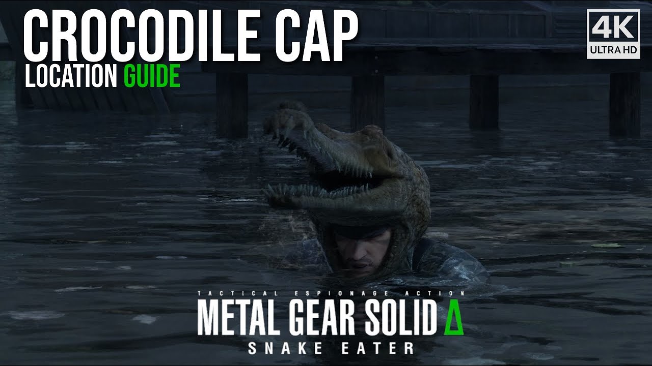 How to get the Crocodile Cap - MGS Delta