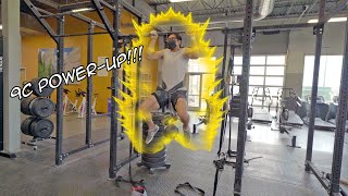 9c Strength Test Vs. Regular Climber doing Anime Powerups