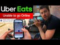 UberEats Unable to Go Online - My UberEats app is Blocked