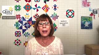 Alex Anderson LIVE: The Star of Hope Quilt Block - Kaffe Mystery Class 10