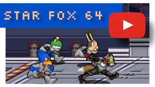 Star Fox 64 Intro - Retro version