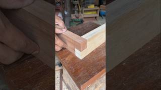 Easy way to make simple wooden corner joints #diy #woodworking #tips #tipsandtricks