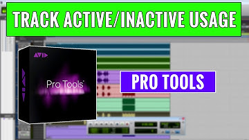 How To Make A Track Inactive and Active In Pro Tools -- OBEDIA.com Live Pro Tools Training