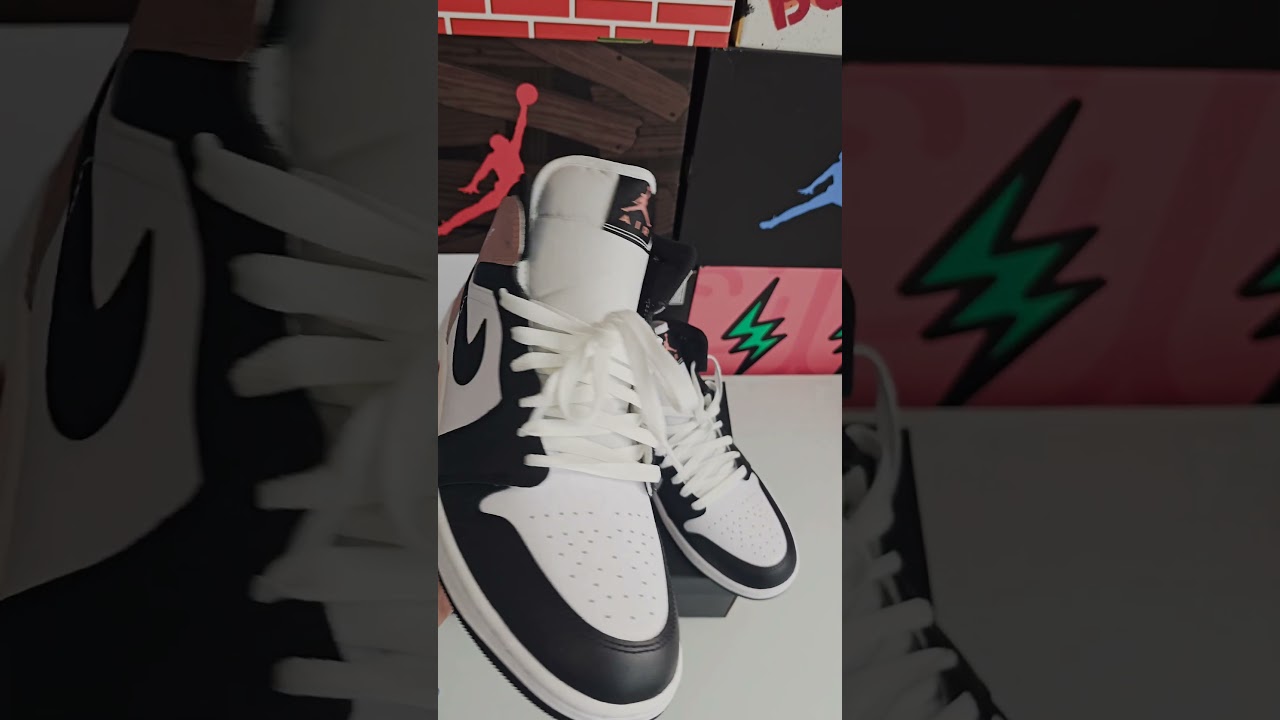 Air Jordan 1 Mid "Rust Pink"  Unboxing 