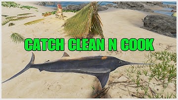 Catch Clean And Cook Massive Marlin Fish - But I Went Through Hell - Stranded Deep