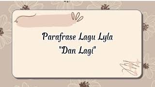 APRESIASI PUISI || Parafrase Lagu