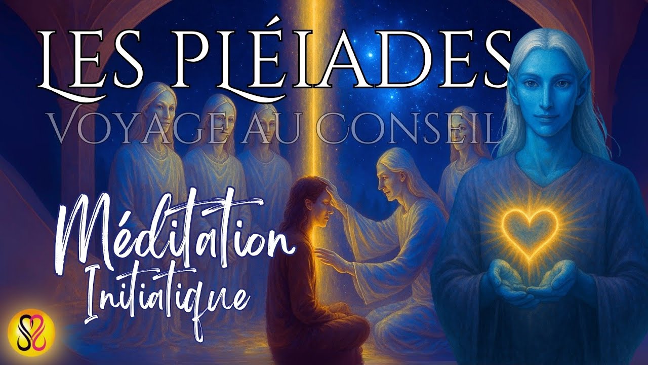 20 MIN ✨️ Voyage aux Pléiades ✨ Méditation Guidée Activation des codes de Lumière 🙌 Berceau des Âmes