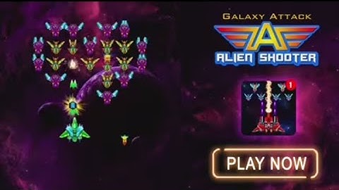 Galaxy Attack: Alien Shooter Part 1- Best Android Gameplay- Full HD Video (1080)