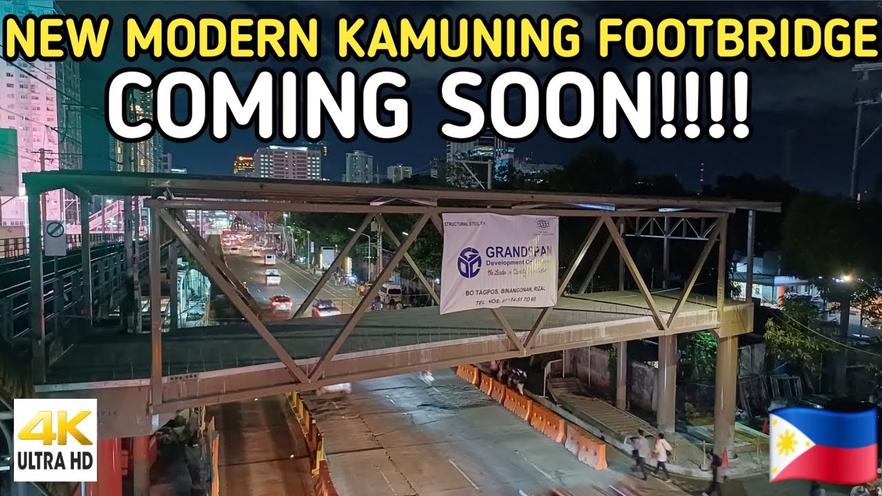 WOW! ANG BILIS MAY PUNDASYON NA ANG NEW KAMUNING FOOTBRIDGE SA NORTH AREA