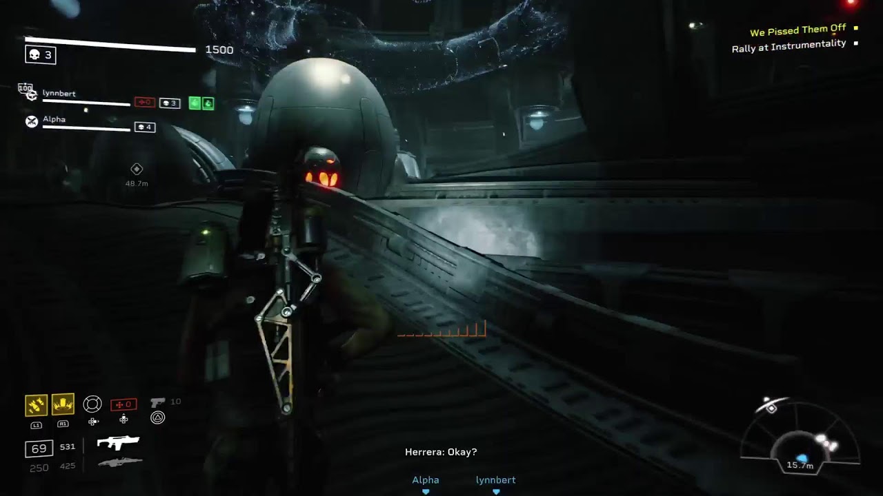 Aliens: Fireteam Elite | cont. | the gift of fire