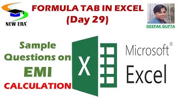 Excel By Deepak Gupta Day 29
