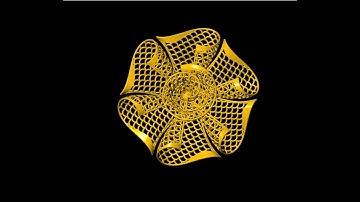 How to make Turkish pendant easily/Flower Pendant 3D Modeling in Matrix 9/Jewelry CAD #05