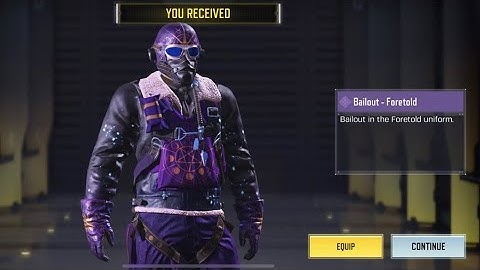 Unlocking FREE Bailout-Foretold in CODM!