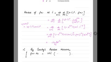 Contour Integration Jordan