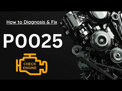 P0025: Exhaust (B) Camshaft Position Timing Over-Retarded (Bank 2) Trouble Code: Diagnose Cause Fix