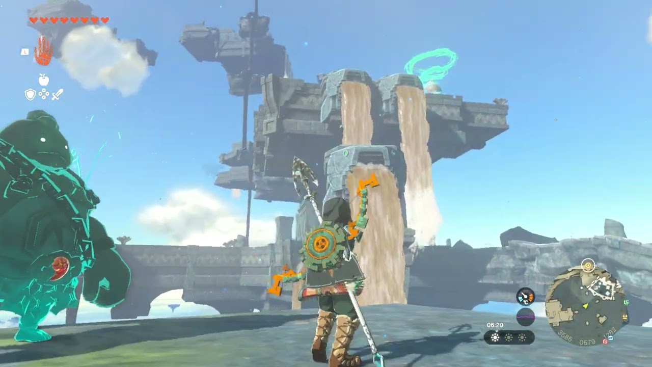 Zelda Tears of the Kingdom Playthrough - Lanayru Great Spring Sky