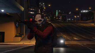 HOW TO MAKE DEADSHOT FROM SUICIDE SQAUD IN GTA 5 ONLINE