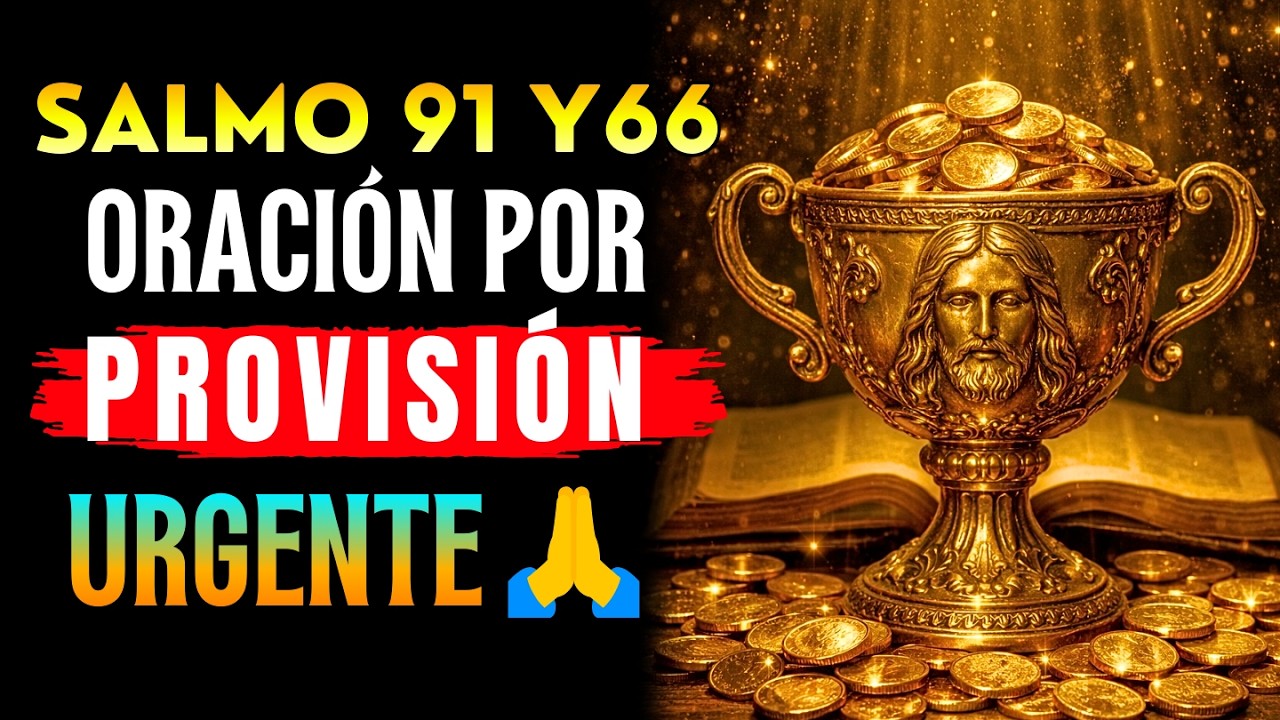 🙏ORACIÓN URGENTE POR PROVISIÓN CON SALMOS 91 Y 66 | ACTIVA LA ABUNDANCIA Y ROMPE LA ESCASEZ