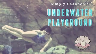 Underwater Fun With Shannon Scott Blowing Bubbles & Rings At Seaworld Orlando Mermaid Magic