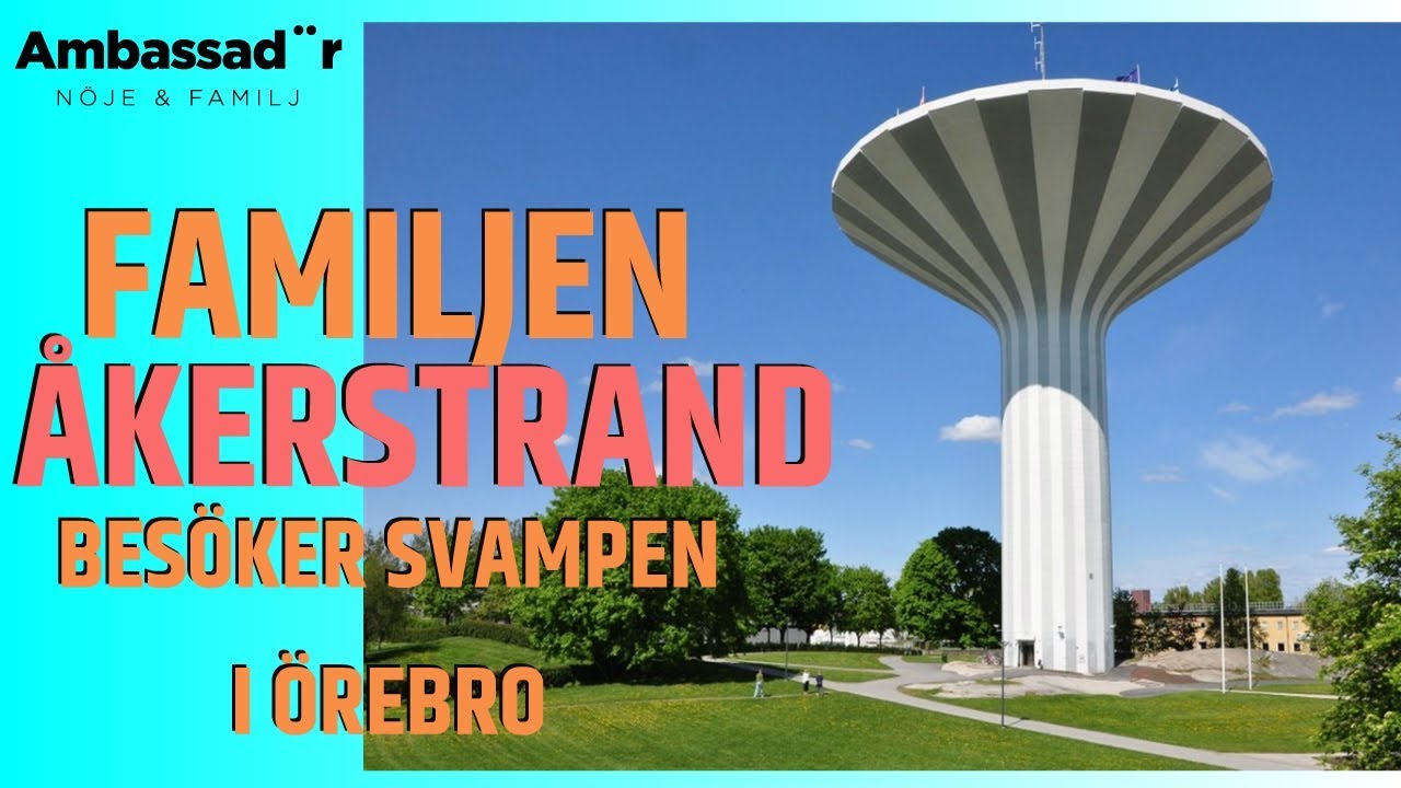 VLOGG - Familjen Åkerstrand Besöker Svampen i Örebro!