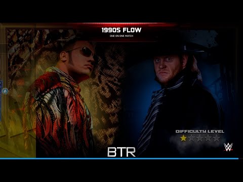 WWE 2K25 1990s Flow (The Rock vs Undertaker) Live Event MyFaction Match