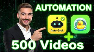 Create Unlimited AI Videos in Bulk | 100% FREE Text-To-Video Generator | Grok Automation screenshot 5