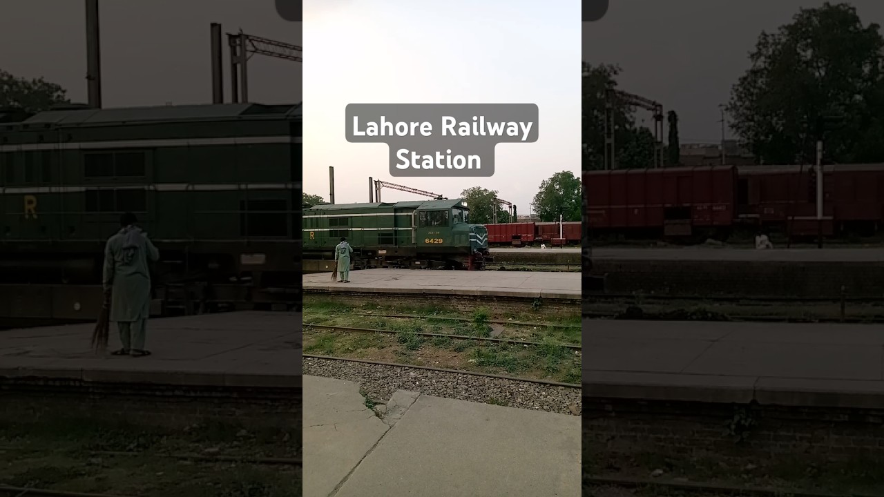 Eid Special train arriving at Lahore Junction 