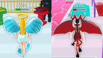 Destiny Run 👼?😈 All Levels Gameplay (Android, iOS) EP1