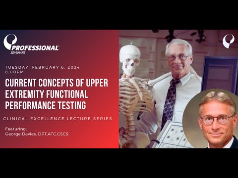 Current Concepts of Upper Extremity Functional Performance Testing