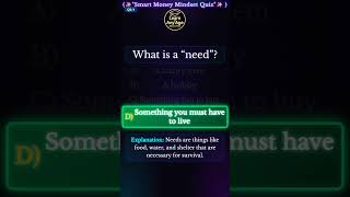 S1 Smart Money Mindset Quiz - 30 MCQ #money