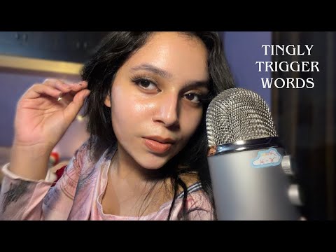Asmr Tingly Trigger Words & Lots of Yapping no one asked for🫪 (Tired Asmr)