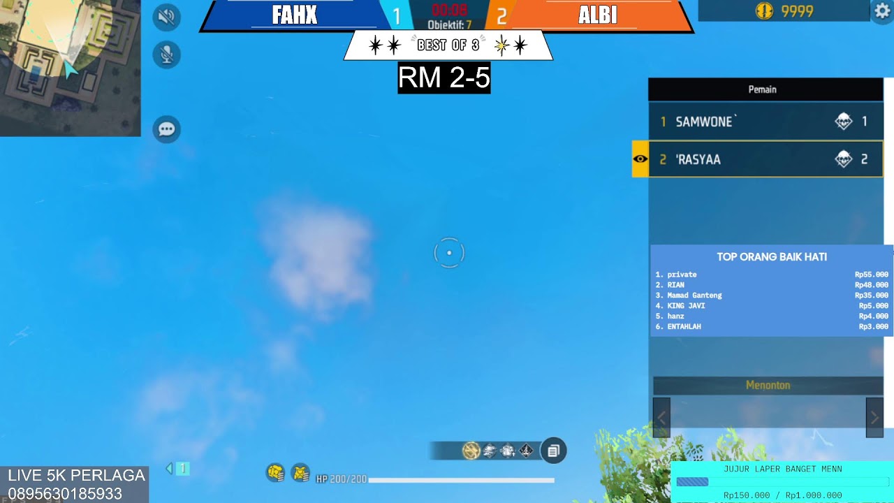 11 FAHX 1SG 1M VS ALBI | LAGA SAWAHAN RIAN